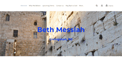 Desktop Screenshot of beth-messiah.org