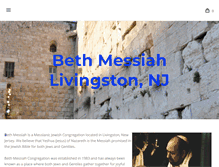 Tablet Screenshot of beth-messiah.org